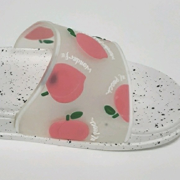 Women’s Fruit Print Beach Flip Flops Slip-On Sandals US Size 6 - Picture 5 of 5